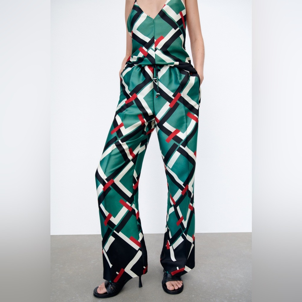 Zara Geo Pant Set